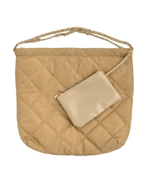 Re:EDIT（リエディ）の「キルトステッチチェーントートバッグ（トートバッグ・レディース・ホワイト/ブラウン/ブラック・FREE）」の13枚目の写真