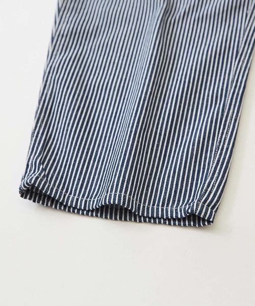 CUBE SUGAR（キューブシュガー）の「GENTIL(ジャンティ)ヒッコリールーズイージーパンツ（デニムパンツ・レディース・ネイビー/ブラック・M）」の17枚目の写真