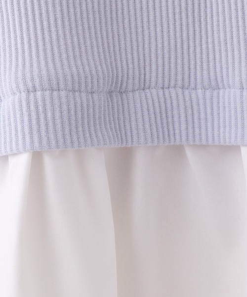 repipi armario（レピピ アルマリオ）の「プチハイドッキングブラウス（シャツ/ブラウス・キッズ・ブラック/ブルー/ベージュ・SMALL/MEDIUM/LARGE）」の19枚目の写真