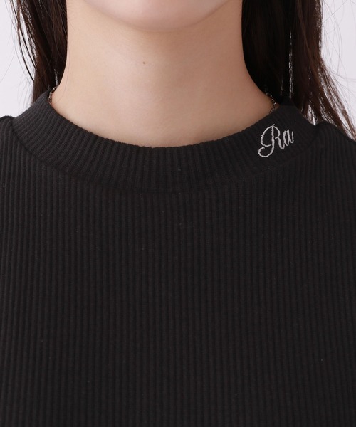 repipi armario（レピピ アルマリオ）の「プチハイドッキングブラウス（シャツ/ブラウス・キッズ・ブラック/ブルー/ベージュ・SMALL/MEDIUM/LARGE）」の10枚目の写真