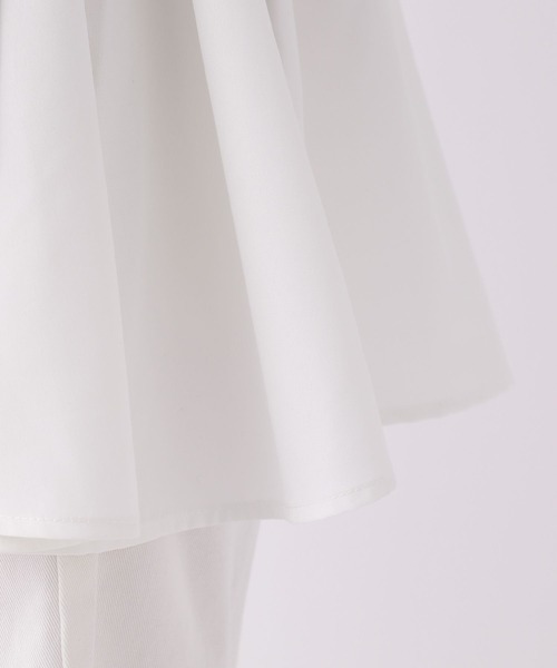 repipi armario（レピピ アルマリオ）の「プチハイドッキングブラウス（シャツ/ブラウス・キッズ・ブラック/ブルー/ベージュ・SMALL/MEDIUM/LARGE）」の21枚目の写真