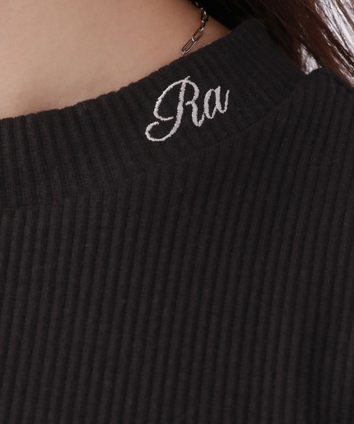 repipi armario（レピピ アルマリオ）の「プチハイドッキングブラウス（シャツ/ブラウス・キッズ・ブラック/ブルー/ベージュ・SMALL/MEDIUM/LARGE）」の5枚目の写真