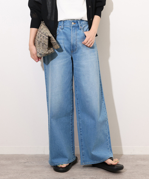 JOURNAL STANDARD relume(ジャーナルスタンダード レリューム)の「《追加2》ワイドデニム(デニムパンツ・レディース・ブルー系その他・36/38)」の6枚目の写真