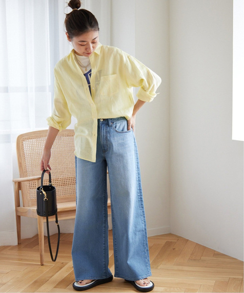 relume デニムワイドギャザー JOURNAL STANDARD relume｜ファンマートロワイドギャザーパンツ