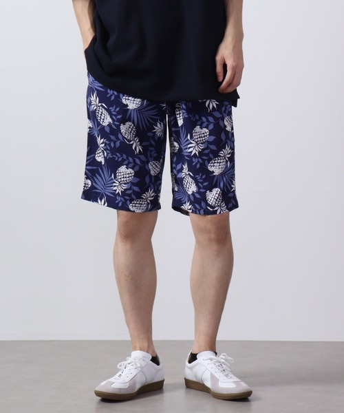 ACE(エース)の「ACE アロハ ハーフパンツ(その他パンツ・メンズ・レモンイエロー/ネイビー系/カーキ/ブラック/ワイン/ネイビー/イエロー系・M/L/LL)」の4枚目の写真