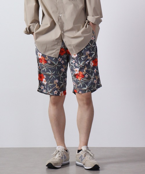 ACE(エース)の「ACE アロハ ハーフパンツ(その他パンツ・メンズ・レモンイエロー/ネイビー系/カーキ/ブラック/ワイン/ネイビー/イエロー系・M/L/LL)」の3枚目の写真