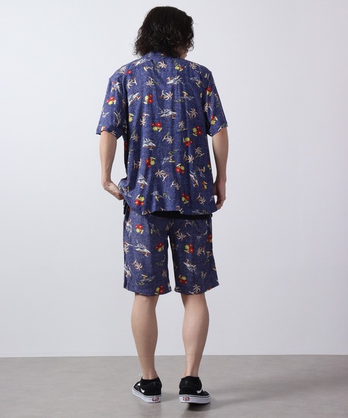 ACE(エース)の「ACE アロハ ハーフパンツ(その他パンツ・メンズ・レモンイエロー/ネイビー系/カーキ/ブラック/ワイン/ネイビー/イエロー系・M/L/LL)」の21枚目の写真