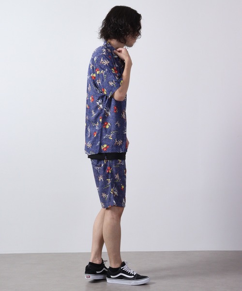 ACE(エース)の「ACE アロハ ハーフパンツ(その他パンツ・メンズ・レモンイエロー/ネイビー系/カーキ/ブラック/ワイン/ネイビー/イエロー系・M/L/LL)」の20枚目の写真