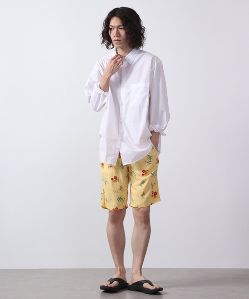 ACE(エース)の「ACE アロハ ハーフパンツ(その他パンツ・メンズ・レモンイエロー/ネイビー系/カーキ/ブラック/ワイン/ネイビー/イエロー系・M/L/LL)」の10枚目の写真