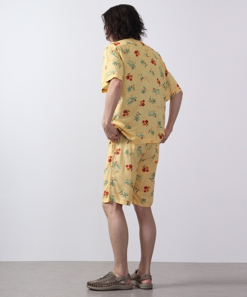 ACE(エース)の「ACE アロハ ハーフパンツ(その他パンツ・メンズ・レモンイエロー/ネイビー系/カーキ/ブラック/ワイン/ネイビー/イエロー系・M/L/LL)」の15枚目の写真