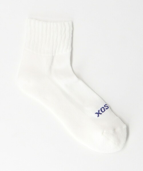 green label relaxing（グリーンレーベルリラクシング）の「＜VIBSOX＞ショート リブ ソックス（ソックス/靴下・メンズ・ホワイト/イエロー/ダークグレー/ブラック/ライトブルー/ライトグレー/ネイビー・FREE）」の2枚目の写真