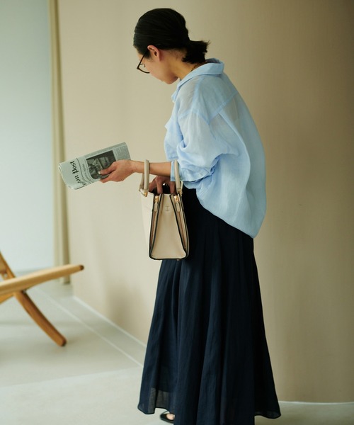 E'POR（エポール）の「【E'POR】W BAG Medium（ハンドバッグ・レディース・ベージュ/マスタード/ホワイト系その他2・FREE）」の6枚目の写真