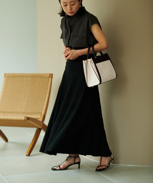 E'POR（エポール）の「【E'POR】W BAG Medium（ハンドバッグ・レディース・ベージュ/マスタード/ホワイト系その他2・FREE）」の10枚目の写真