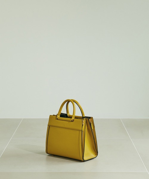 E'POR（エポール）の「【E'POR】W BAG Medium（ハンドバッグ・レディース・ベージュ/マスタード/ホワイト系その他2・FREE）」の18枚目の写真