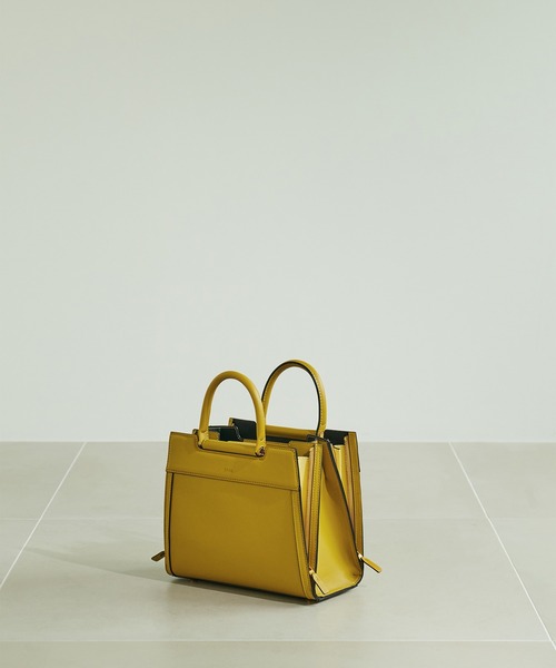 E'POR（エポール）の「【E'POR】W BAG Medium（ハンドバッグ・レディース・ベージュ/マスタード/ホワイト系その他2・FREE）」の20枚目の写真