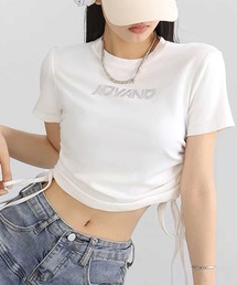 SPIGA | ﾗｲﾝｽﾄｰﾝﾛｺﾞTｼｬﾂ(Tシャツ/カットソー)