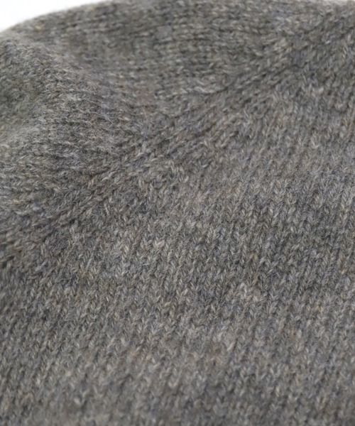 NOR'EASTERLY（ノアイースターリー）の「[ NOR' EASTERLY ]L/S WIDE NECK / シェットランドウール ワイドネックセーター（ニット/セーター・レディース・ベージュ/ブルー/グリーン/レッド/イエロー・34/36）」の11枚目の写真