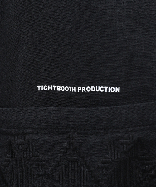 TIGHTBOOTH PRODUCTION(タイトブースプロダクション)の「【TIGHTBOOTH / タイトブース】ダイヤモンド ロールアップシャツ(シャツ/ブラウス・メンズ・ブラック・MEDIUM/LARGE)」の12枚目の写真