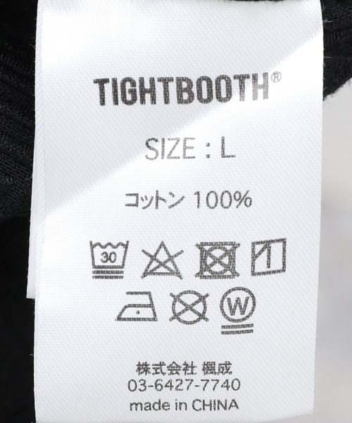 TIGHTBOOTH PRODUCTION(タイトブースプロダクション)の「【TIGHTBOOTH / タイトブース】ダイヤモンド ロールアップシャツ(シャツ/ブラウス・メンズ・ブラック・MEDIUM/LARGE)」の17枚目の写真