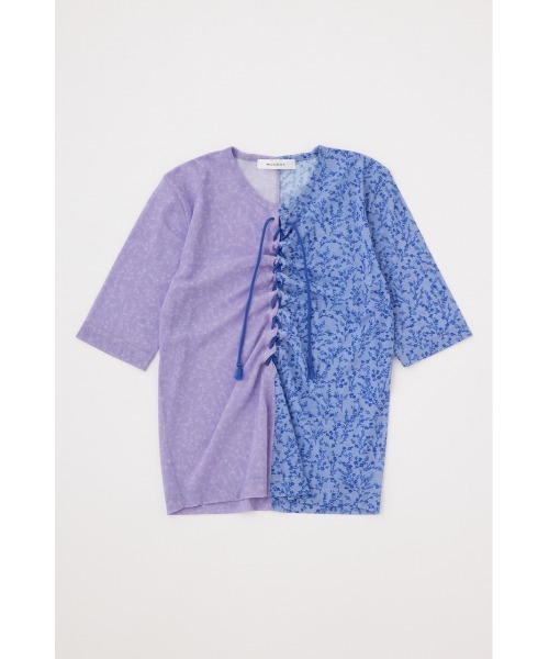 moussy - moussy ASYMMETRIC COLOR LACE UP トップス MOUSSY（マウジー）の「ASYMMETRIC COLOR LACE UP トップス（T
