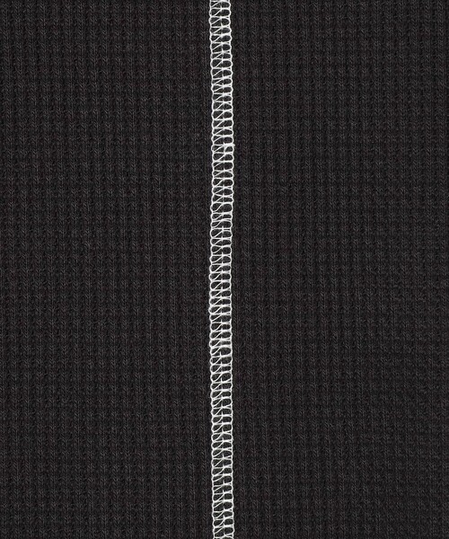 BEAMS LIGHTS(ビームスライツ)の「BEAMS LIGHTS / TCワッフル ロングスリーブ カットソー(Tシャツ/カットソー・メンズ・ホワイト/ブラック/グレー・LARGE/SMALL/MEDIUM)」の12枚目の写真