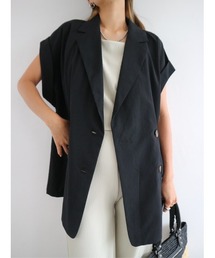 TRUNC | Sleeveless Double Jacket(テーラードジャケット)