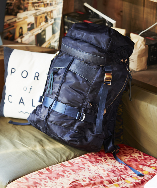 CIAOPANIC(チャオパニック)の「【Ciaopanic】 NYLON BACK PACK(バックパック/リュック・レディース・ブラック/ブラック系その他/ブルー系その他・FREE)」の20枚目の写真