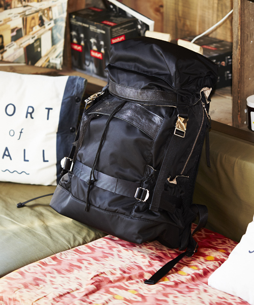 CIAOPANIC(チャオパニック)の「【Ciaopanic】 NYLON BACK PACK(バックパック/リュック・レディース・ブラック/ブラック系その他/ブルー系その他・FREE)」の22枚目の写真