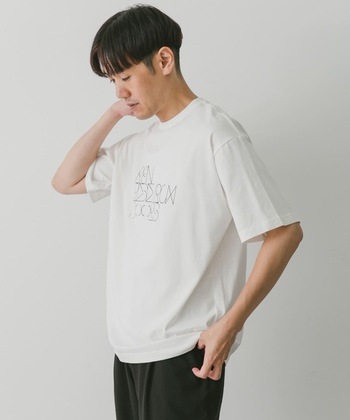 URBAN RESEARCH DOORS（アーバンリサーチドアーズ）の「20周年ロゴプリントTシャツ（Tシャツ/カットソー・メンズ・ブラック/ブルー・MEDIUM/LARGE）」の4枚目の写真
