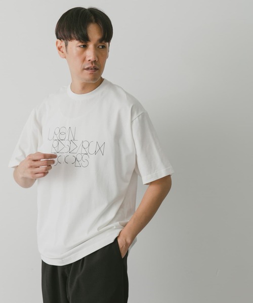 URBAN RESEARCH DOORS（アーバンリサーチドアーズ）の「20周年ロゴプリントTシャツ（Tシャツ/カットソー・メンズ・ブラック/ブルー・MEDIUM/LARGE）」の5枚目の写真