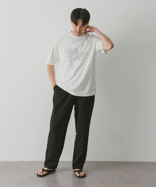 URBAN RESEARCH DOORS（アーバンリサーチドアーズ）の「20周年ロゴプリントTシャツ（Tシャツ/カットソー・メンズ・ブラック/ブルー・MEDIUM/LARGE）」の7枚目の写真
