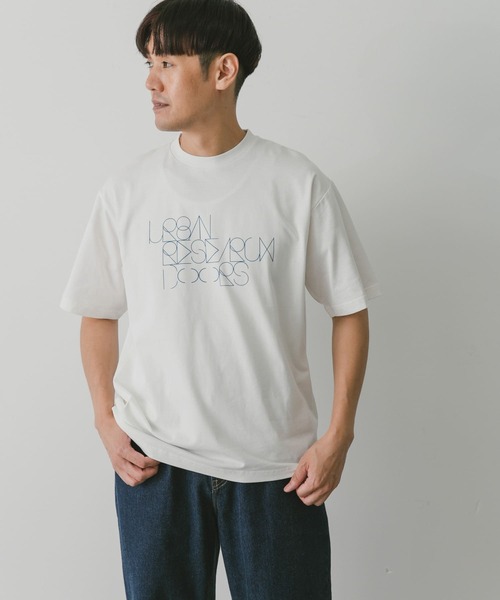 URBAN RESEARCH DOORS（アーバンリサーチドアーズ）の「20周年ロゴプリントTシャツ（Tシャツ/カットソー・メンズ・ブラック/ブルー・MEDIUM/LARGE）」の8枚目の写真