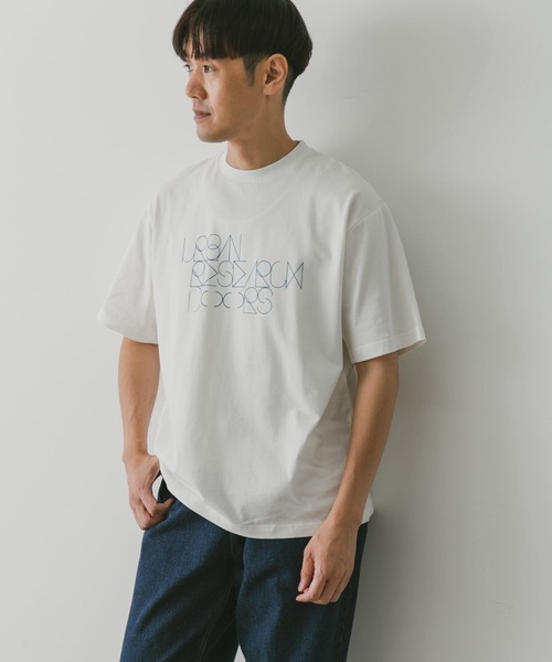 URBAN RESEARCH DOORS（アーバンリサーチドアーズ）の「20周年ロゴプリントTシャツ（Tシャツ/カットソー・メンズ・ブラック/ブルー・MEDIUM/LARGE）」の10枚目の写真