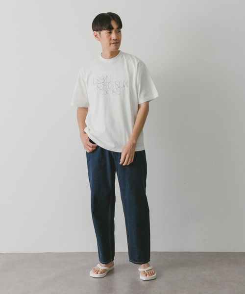 URBAN RESEARCH DOORS（アーバンリサーチドアーズ）の「20周年ロゴプリントTシャツ（Tシャツ/カットソー・メンズ・ブラック/ブルー・MEDIUM/LARGE）」の12枚目の写真