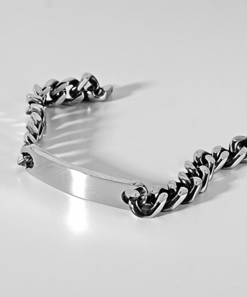 JOKER（ジョーカー）の「【BR】IDプレートキヘイブレスレット アクセサリー（ブレスレット・メンズ・シルバー・FREE）」の8枚目の写真