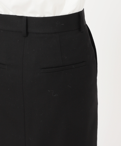 ウール ロング タイトスカート（スカート）｜Deuxieme Classe