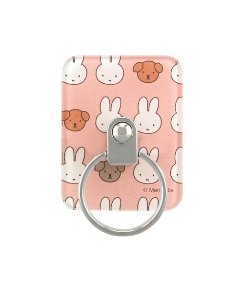 Miffy( ミッフィー)の「miffy/ミッフィー MIFFY and SNUFFY マルチリング(スマホグッズ・レディース・ライトグリーン・ONE SIZE)」の1枚目の写真