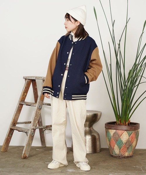 SKOOKUM/スクーカム Light Varsity Jacket スタジャン セール】SKOOKUM/スクーカム Light Varsity Jacket スタジャン