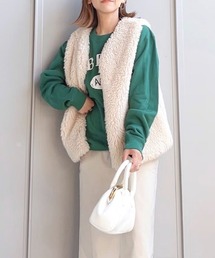 LBC | リバーシブルボアベスト(ベスト)