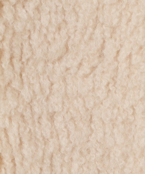 LBC(エルビーシー)の「ボアファーベスト(ベスト・レディース・オフホワイト/ブラウン・L/M)」の16枚目の写真