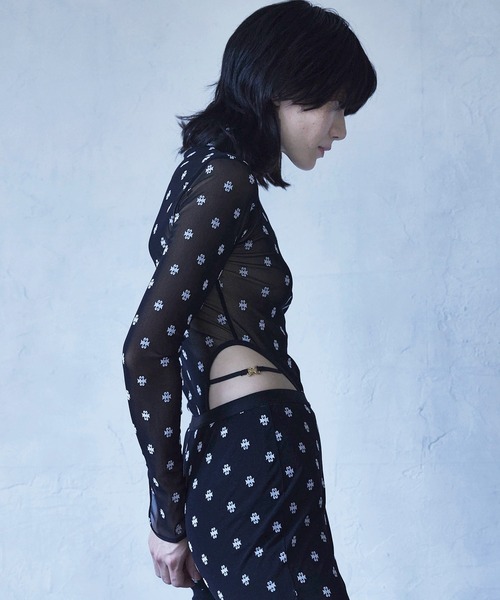 SORIN（ソリン ）の「SWAN LAKE Cut-out Bodysuit（Tシャツ