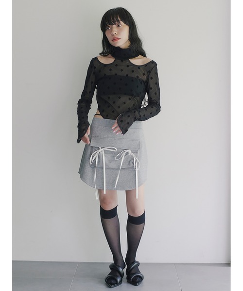 SORIN（ソリン ）の「SWAN LAKE Cut-out Bodysuit（Tシャツ