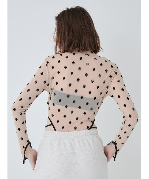 セール】【SALE4/19販売終了】SWAN LAKE Cut-out Bodysuit/スワン