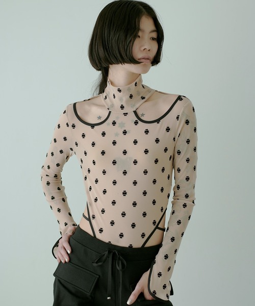 セール】SWAN LAKE Cut-out Bodysuit/スワンレイク カットアウトボディ