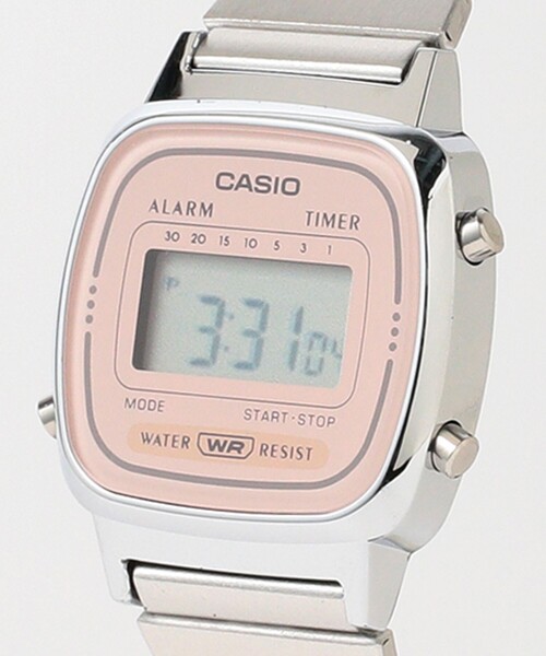 CASIO(カシオ)の「CASIO / LA670(デジタル腕時計・レディース・ベージュ/ピンク・ONE SIZE)」の6枚目の写真