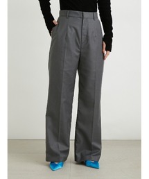 LILY BROWN | スリムストレートトラウザーパンツ(その他パンツ)