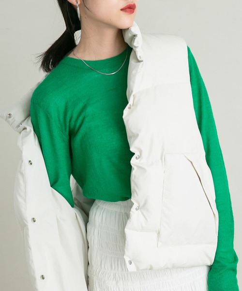 KBF（ケイビーエフ）の「ステンレススネークチェーンネックレス（ネックレス・レディース・シルバー/ゴールド・ONE）」の3枚目の写真