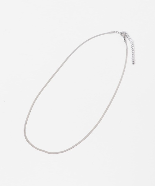 KBF（ケイビーエフ）の「ステンレススネークチェーンネックレス（ネックレス・レディース・シルバー/ゴールド・ONE）」の4枚目の写真