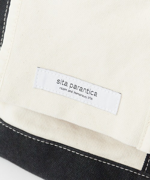 sita parantica(シータパランティカ)の「sita parantica/シータ パランティカ TOTEBAG CVL-L キャンバストートバッグL【大容量】2026年 夏 夏服(トートバッグ・レディース・ブラウン/ブラック/オリーブ/グリーン/ネイビー/パープル/チャコール・ONE SIZE)」の17枚目の写真