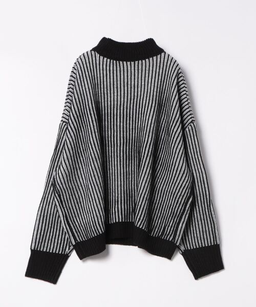 ス*売様 last nest デザイナー着用 suss ストライプ ニットセータ ス*売様 last nest デザイナー着用 suss ストライプ